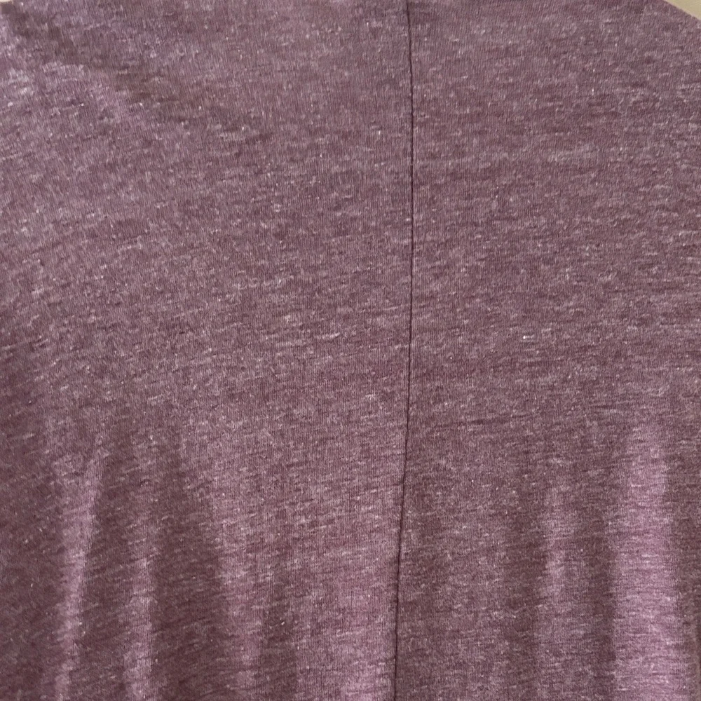 LuLaRoe Purple/rose Cardigan.  high low length . 3/4 sleeves - Picture 9 of 9